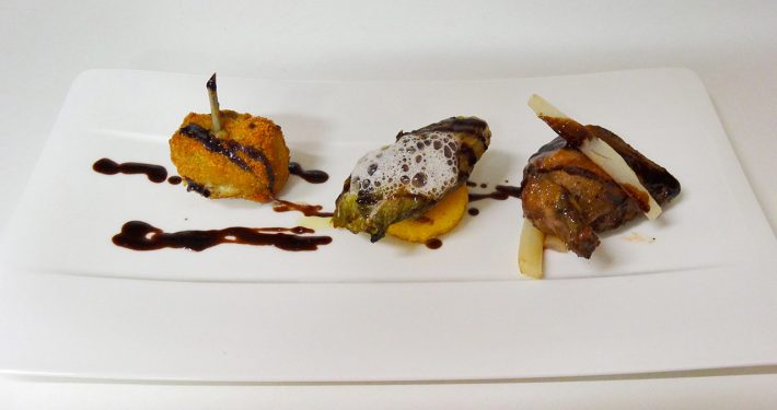 Menu gastronomique